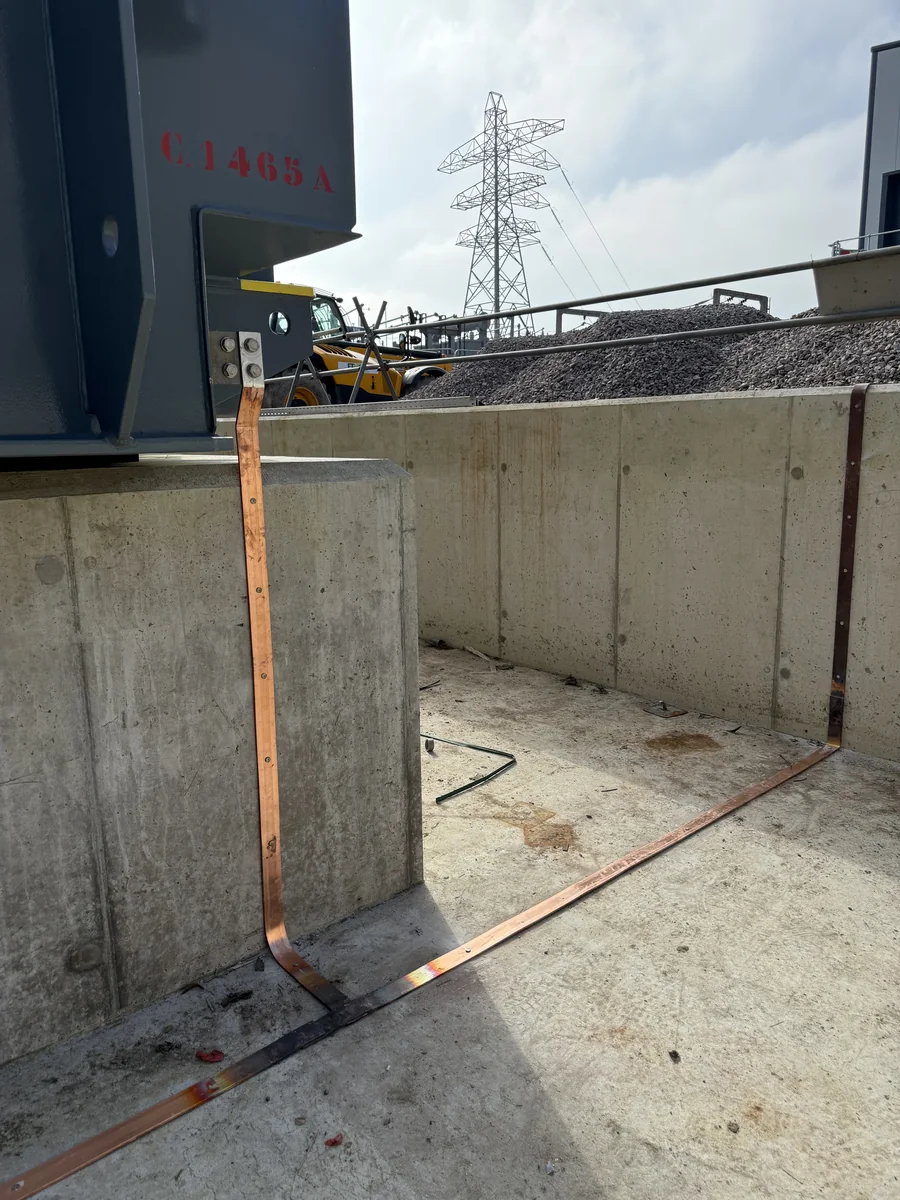 External copper tape bonding